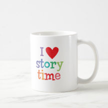 I Love Storytime T-Shirts & Gifts Coffee Mugs