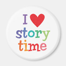I Love Storytime T-Shirts & Gifts Magnet