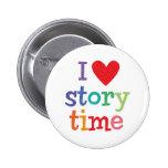 I Love Storytime T-Shirts & Gifts Pins