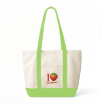 I Love Strawberry Bag