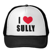 I Love Sully I HEART Sully Hats