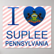 I Love Suplee, PA Posters