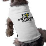 I Love Swedish Girls Pet Tee