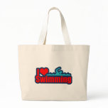 I Love Swimming Bag