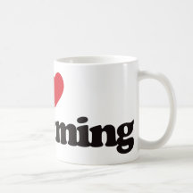 I Love Swimming Mug