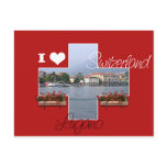 I love Switzerland Postcards