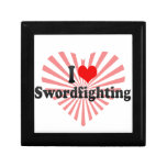 I love Swordfighting Keepsake Boxes