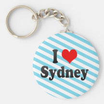 I Love Sydney, Australia Keychain