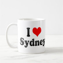 I Love Sydney, Australia Mugs