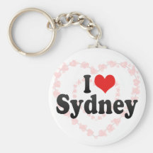 I Love Sydney Key Chains