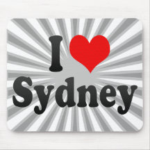 I love Sydney Mouse Pads