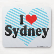 I Love Sydney Mousepads