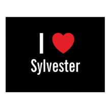I love Sylvester Post Card