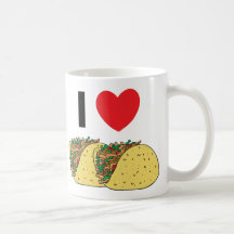 I Love Tacos Mugs