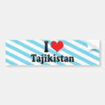 I Love Tajikistan Bumper Stickers