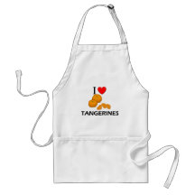 I Love Tangerines Apron
