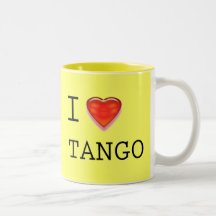 I love Tango Mug
