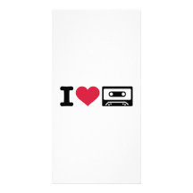 I love tape picture card