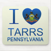 I Love Tarrs, PA Mousepads