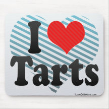I Love Tarts Mousepad