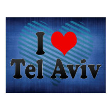 I Love Tel Aviv, Israel Postcards