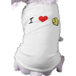 I Love Tennis Balls pet clothing