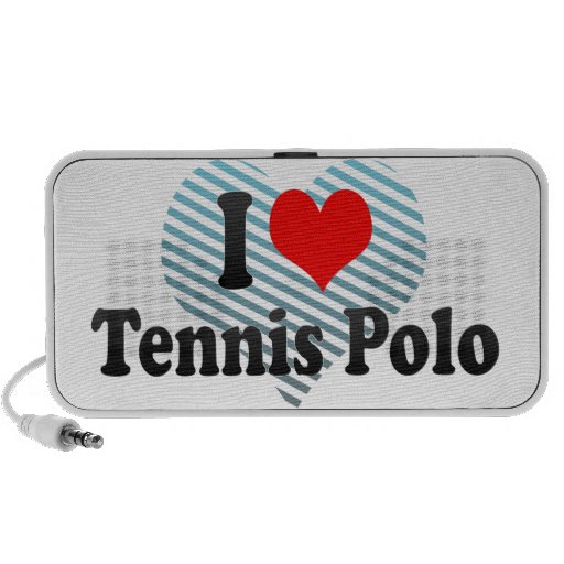 I love Tennis Polo Mini Speakers
