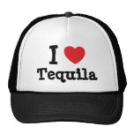 I love Tequila heart T-Shirt Trucker Hat