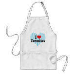 I Love Termites aprons