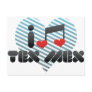 I Love Tex Mex Postcard