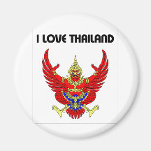 I LOVE THAILAND-DESIGN 1 FROM 933958STORE REFRIGERATOR MAGNET
