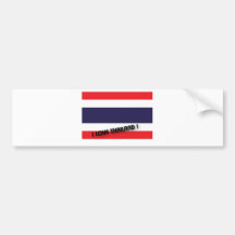 I LOVE THAILAND-DESIGN 3 FROM 933958STORE BUMPER STICKERS