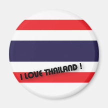 I LOVE THAILAND-DESIGN 3 FROM 933958STORE MAGNETS