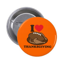 I love Thanksgiving buttons