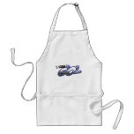I Love the 60s Sixties MUSIC fan Apron