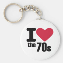 I love the 70's key chains