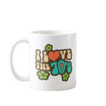 I Love The 70's Coffee Mugs