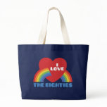 I Love The 80's Tote Bags