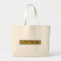 I Love The 80'S Bag