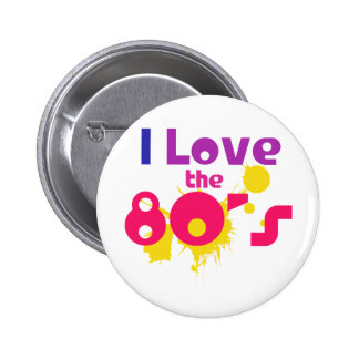 80s Buttons, 80s Pinback Button Designs