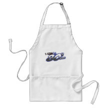 I Love the 80s Eighties MUSIC 1980s music fan Aprons