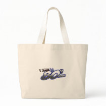 I Love the 80s Eighties MUSIC 1980s music fan Canvas Bags