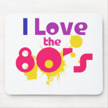 I Love the 80s Mouse Pad