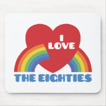 I Love The 80's Mousepad