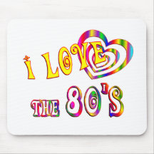I Love the 80s Mousepad