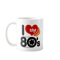 I Love the 80's Mug