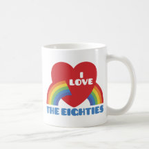 I Love The 80's Mugs