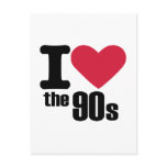 I love the 90's post card