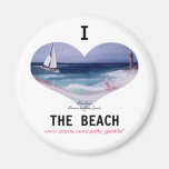 I love the Beach magnet