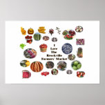 I Love the Brockville Farmers' Market Print